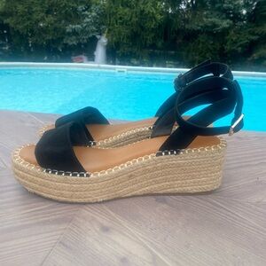 Espadrille wedge sandals